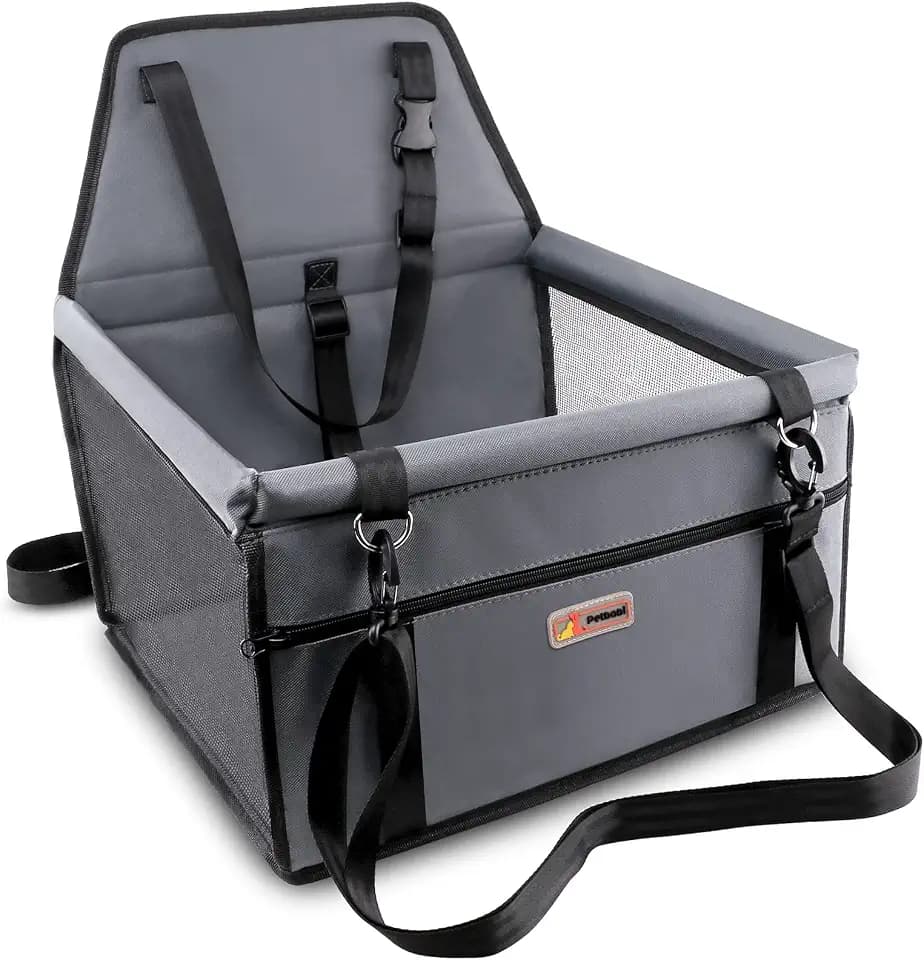 Petbobi Dog Car Seat for Small Dogs and Cats up to 15 lbs, Portable Booster