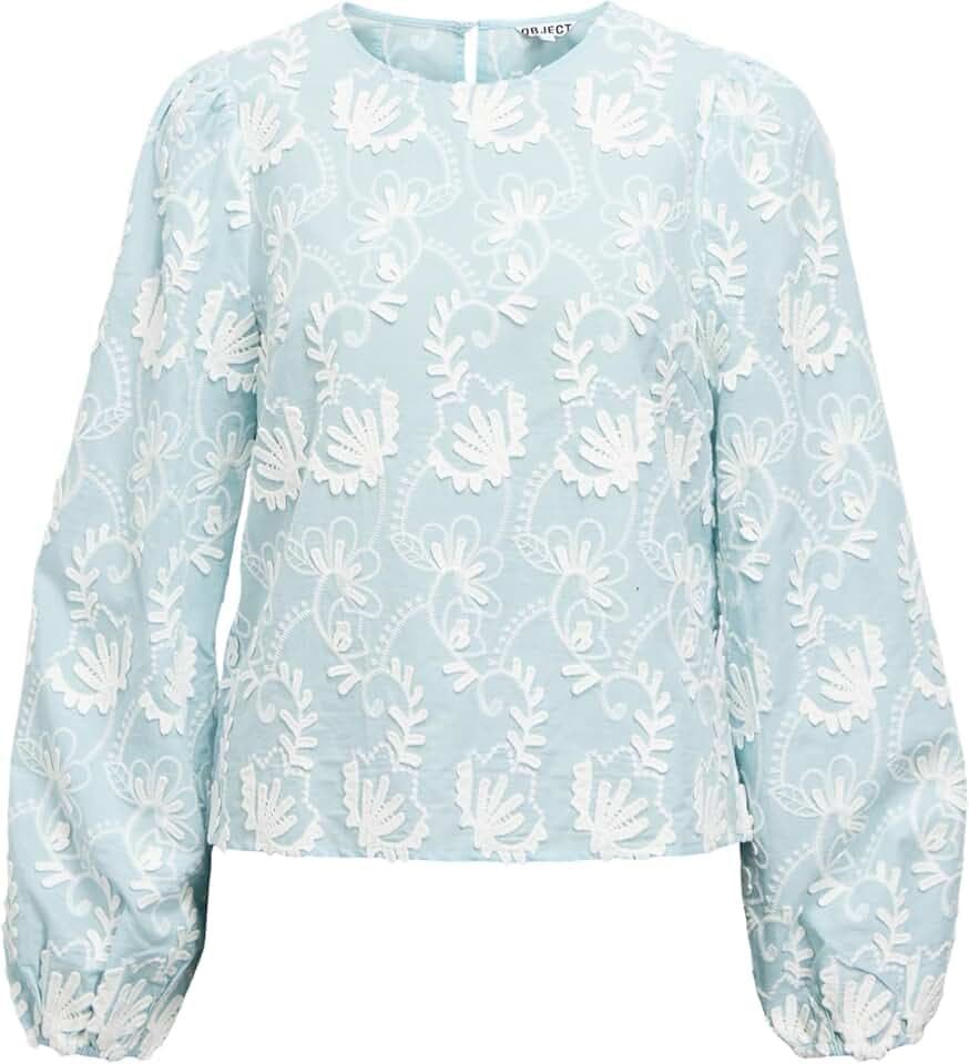 Object Female Bluse Gemusterte