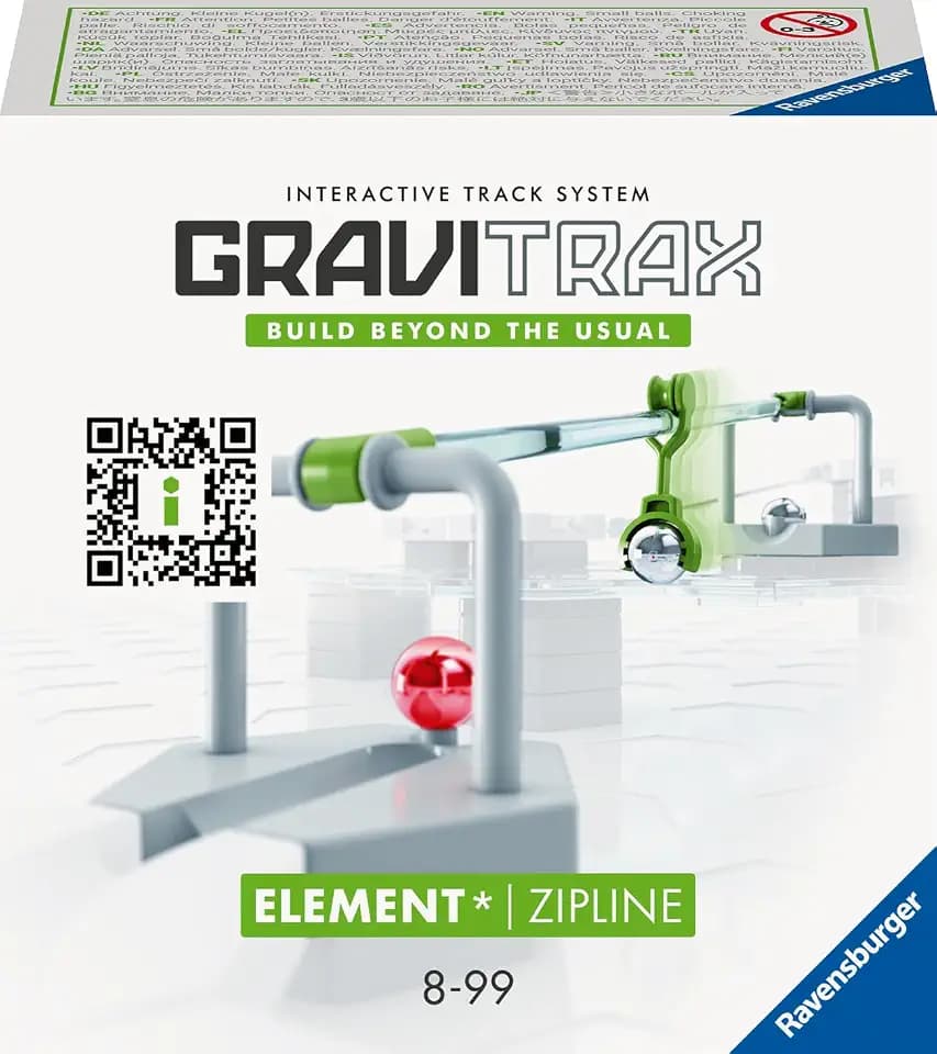 Ravensburger GraviTrax Base Element Zipline - Kugelbahn-Erweiterung