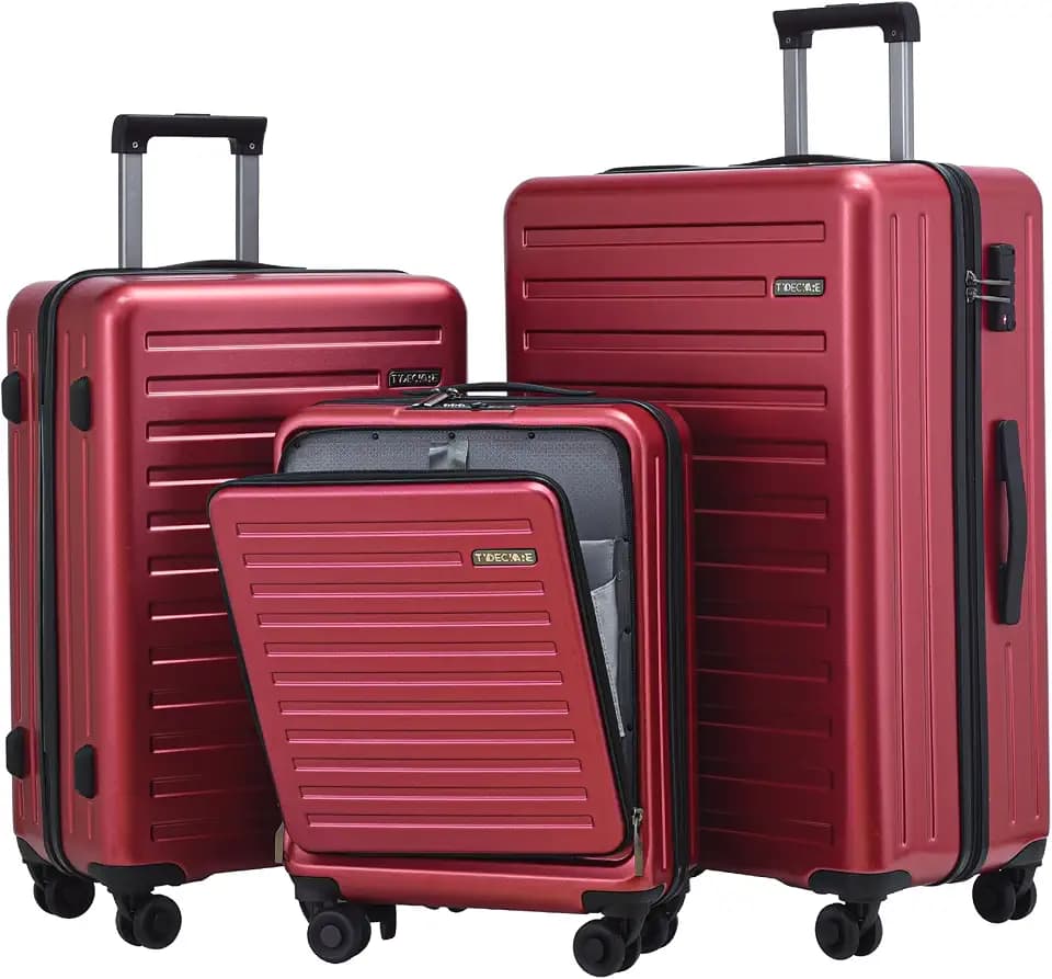 TydeCkare 20/24/28" Gepäckset, 20" Handgepäck mit Laptopfach, 24/28" Koffer