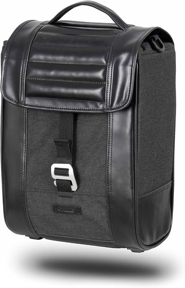 SHAD Saddle Bag 1 Unit SR38 Cafe Racer Black