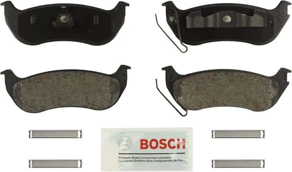 BOSCH BE964H Blue Ceramic Disc Brake Pad Set with Hardware - Rear