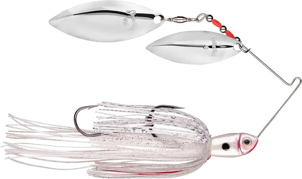 Strike King Premier Plus Spinnerbait,Bleeding Shad