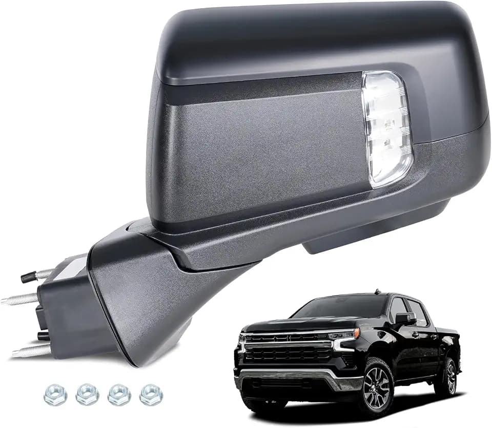 Left Side Mirror For 2019-2025 Chevy Silverado 1500 RST 16 Pins