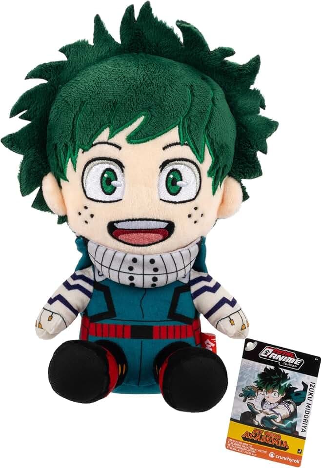 My Hero Academia Total Anime Plüschfigur Izuku Midoriya 20 cm