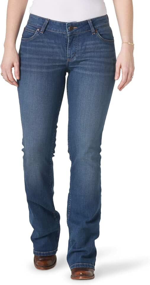 Wrangler Cash Mid Rise Boot Cut Ultimate Riding Jean