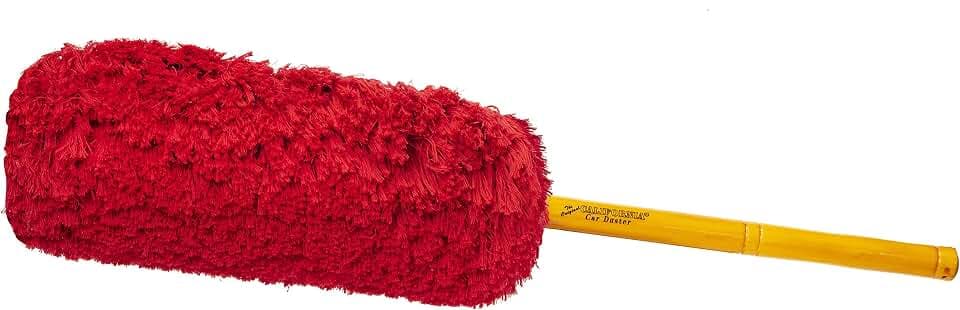 California Car Duster Super Duster, Red X-Large Truck and SUV Duster with Wood Handle 73668