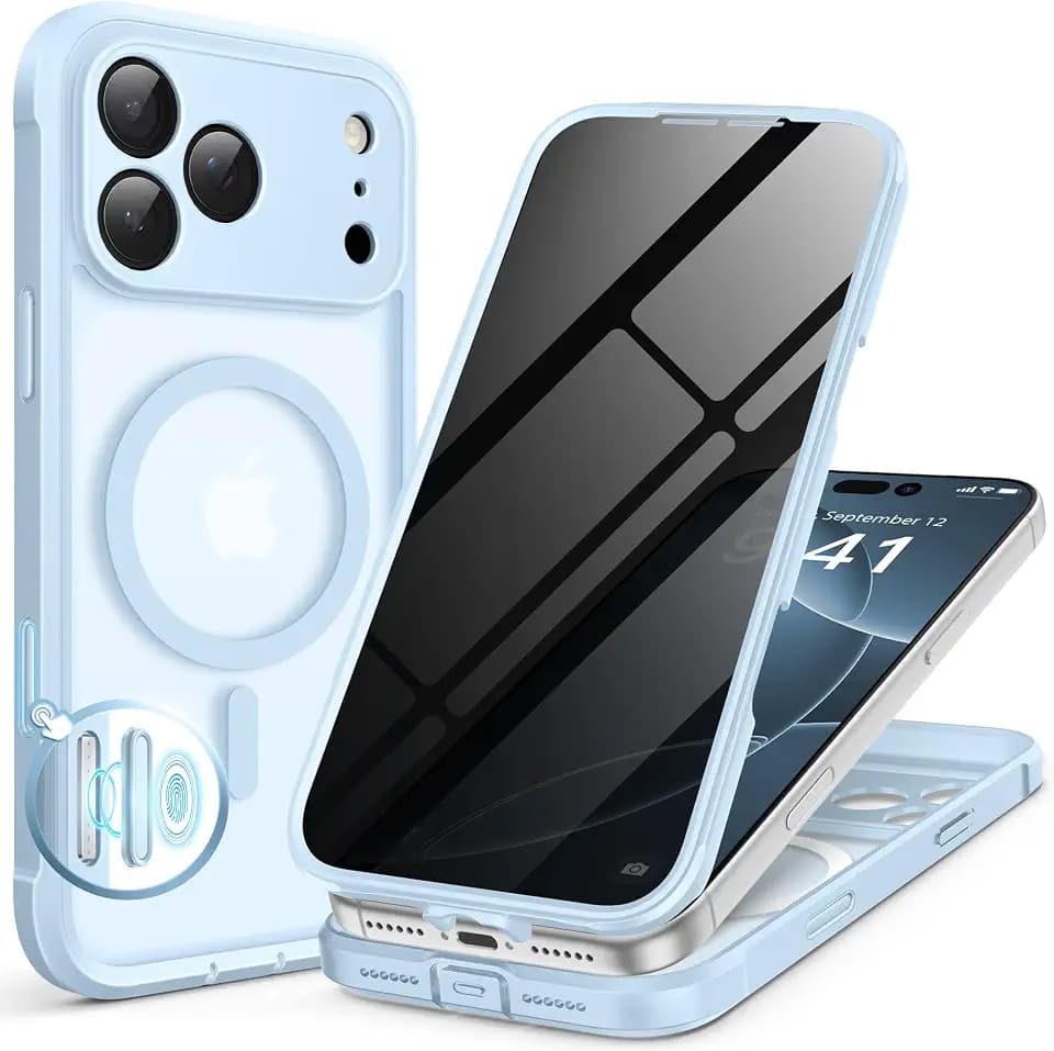 BERFY for iPhone 17 Pro Max Case, Fit for Magsafe