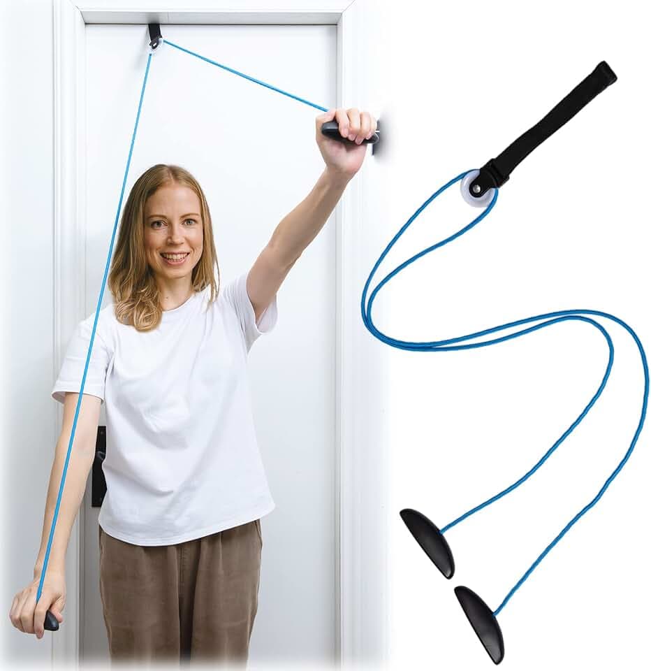 Shoulder Pulley Over The Door Physical Therapy System