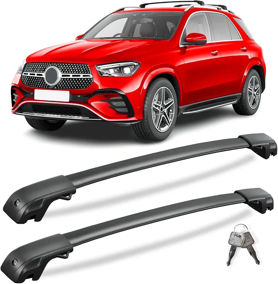 KINGGERI 300lbs Roof Rack Cross Bars for Mercedes Benz GLE 2015-2026