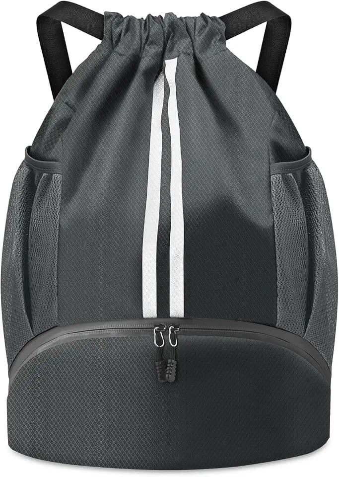 BROTOU Soccer Bags, Football Backpack, Volleyball Bag, Drawstring Backpack