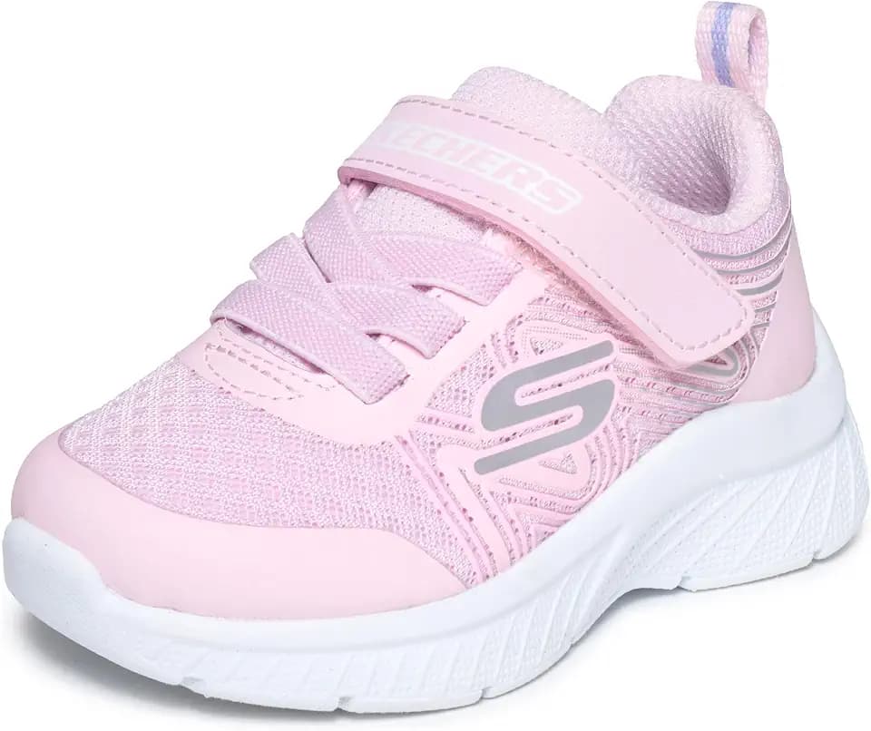 Skechers Girls' Microspec Swirl Sweet