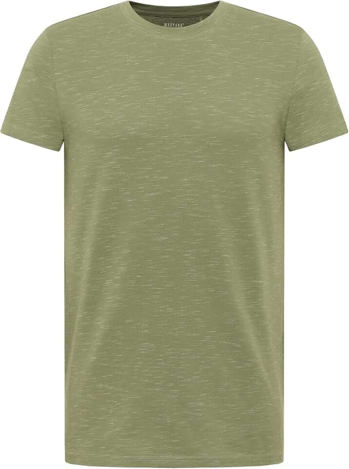 Mustang Herren Style Allen T-Shirt (1er Pack)