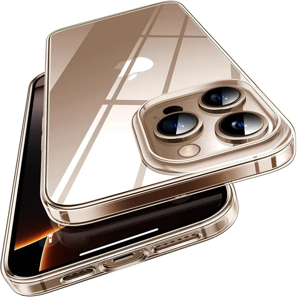 TORRAS Crystal Clear for iPhone 16 Pro Case 6.3", Anti-Yellowing