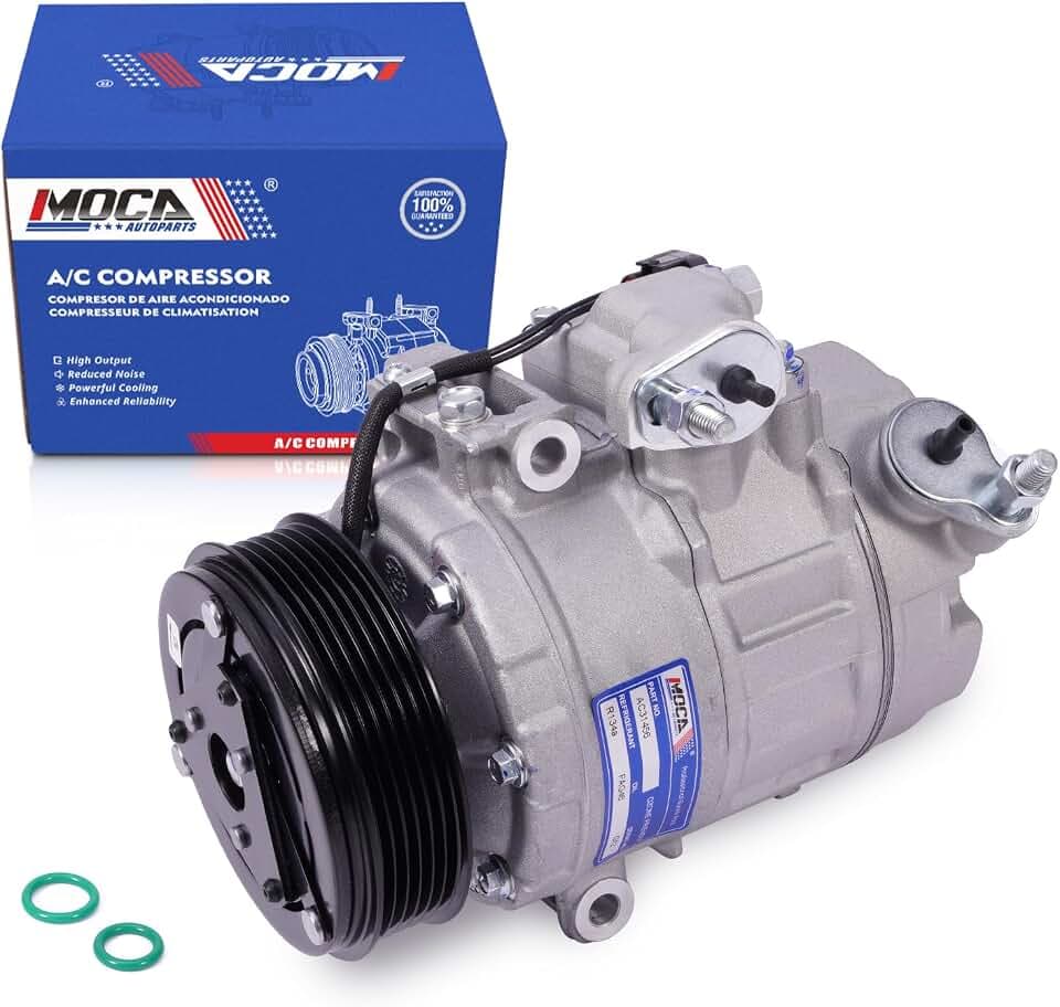 MOCA AC Compressor Fit 2011-2019 for Ford Explorer 3.5L, 2013-2015 Police Interceptor Utility 3.7L