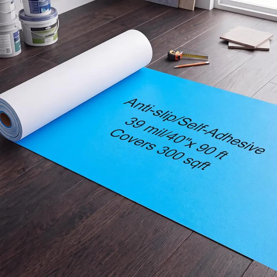 Amylove 40 in x 90 ft Heavy Duty Floor Protector Roll, Reusable