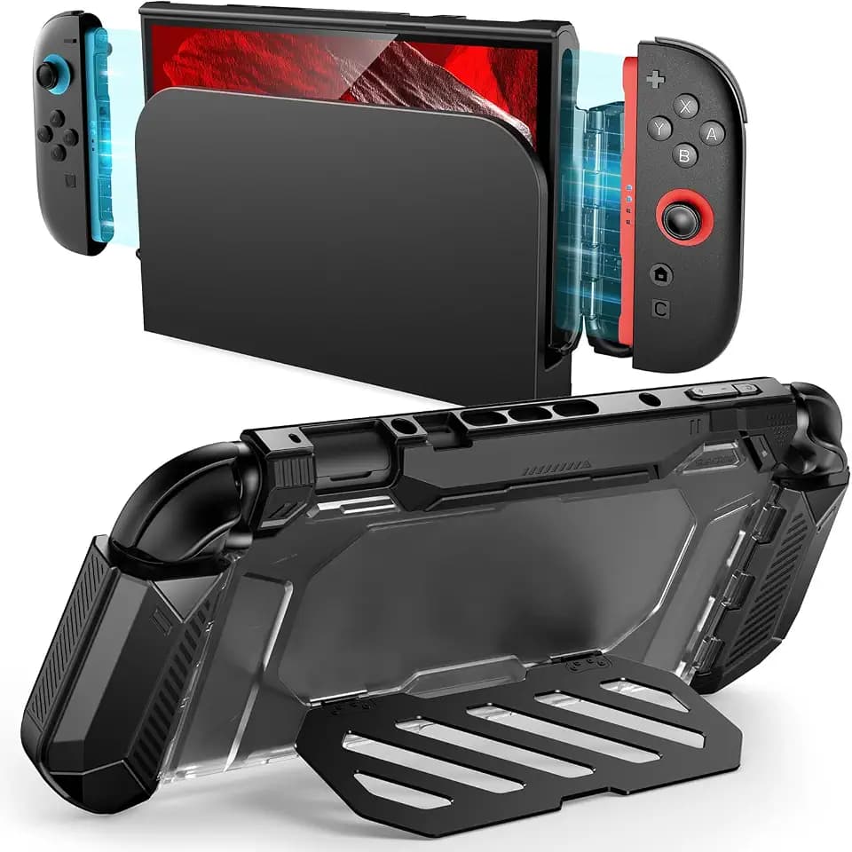 SUPCASE for Nintendo Switch 2 Protective Case, Dockable with Aluminum Stand