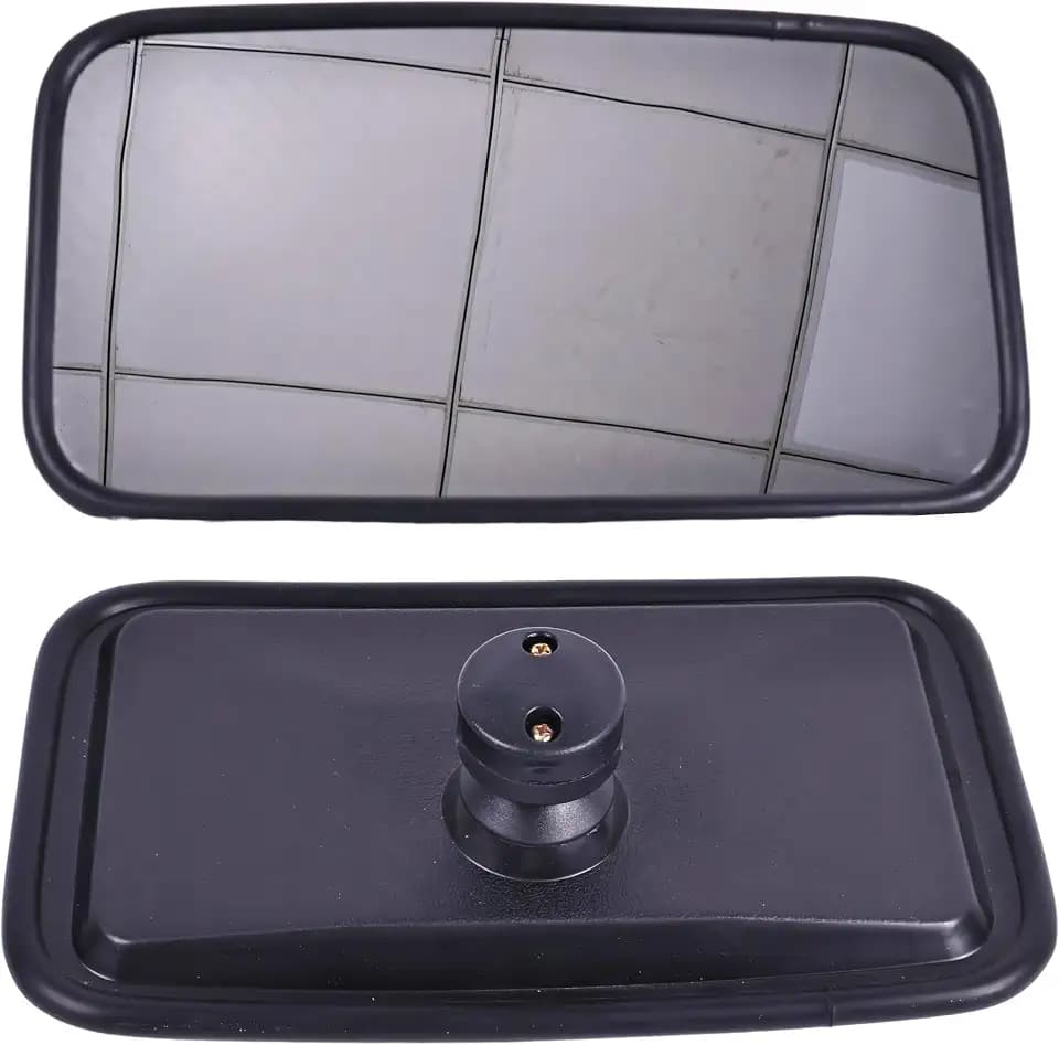 7" x 12" Tractor Mirror Universal Fits Case IH, J Deere