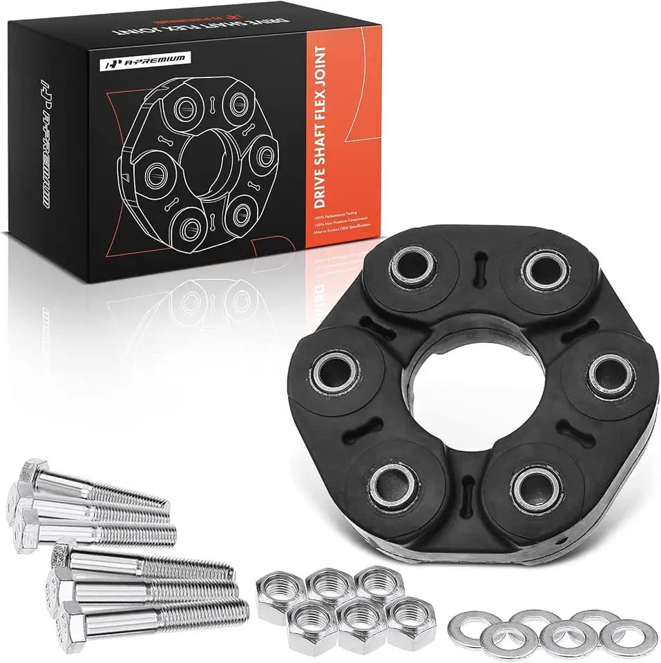A-Premium Front Drive Shaft Coupler Flex Joint with Bolts