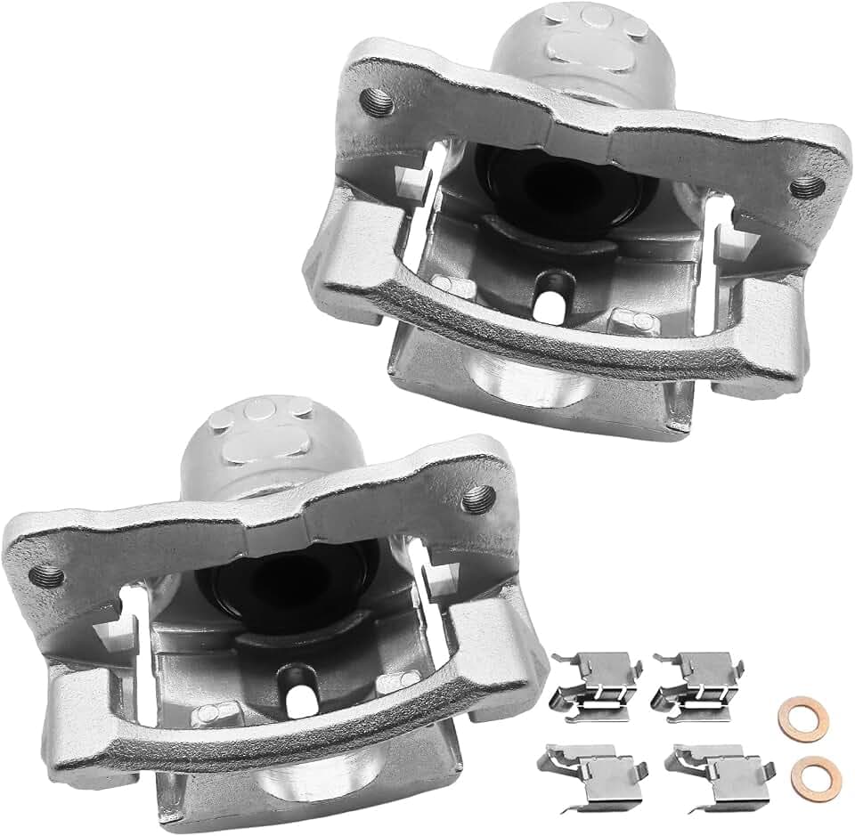 Front Brake Calipers Compatible with 2010-2022 Toyota Prius