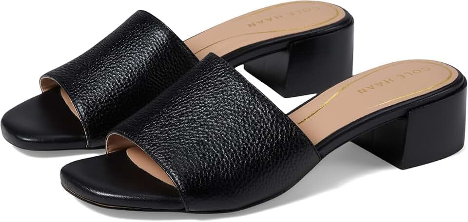 Cole Haan womens Calli Single Band Block Heel Sandal 40 Mm