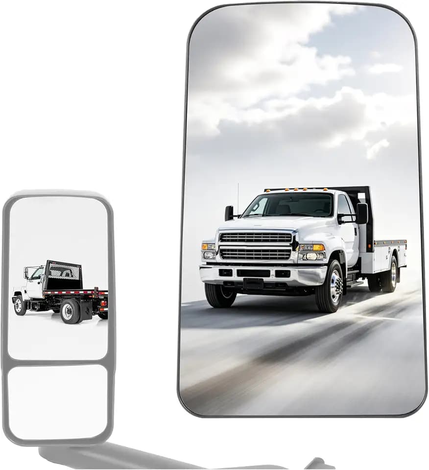 HECASA Heated Mirror Glass Compatible with 2003-2009 Kodiak GMC
