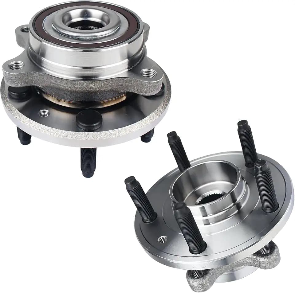 513275 Pair 2 Rear Wheel Hub & Bearing Assembly for 2010-2018 Ford Taurus, 2011-2014 Edge, 2009-2018 Flex, 2009-2019 Lincoln MKS MKT MKX