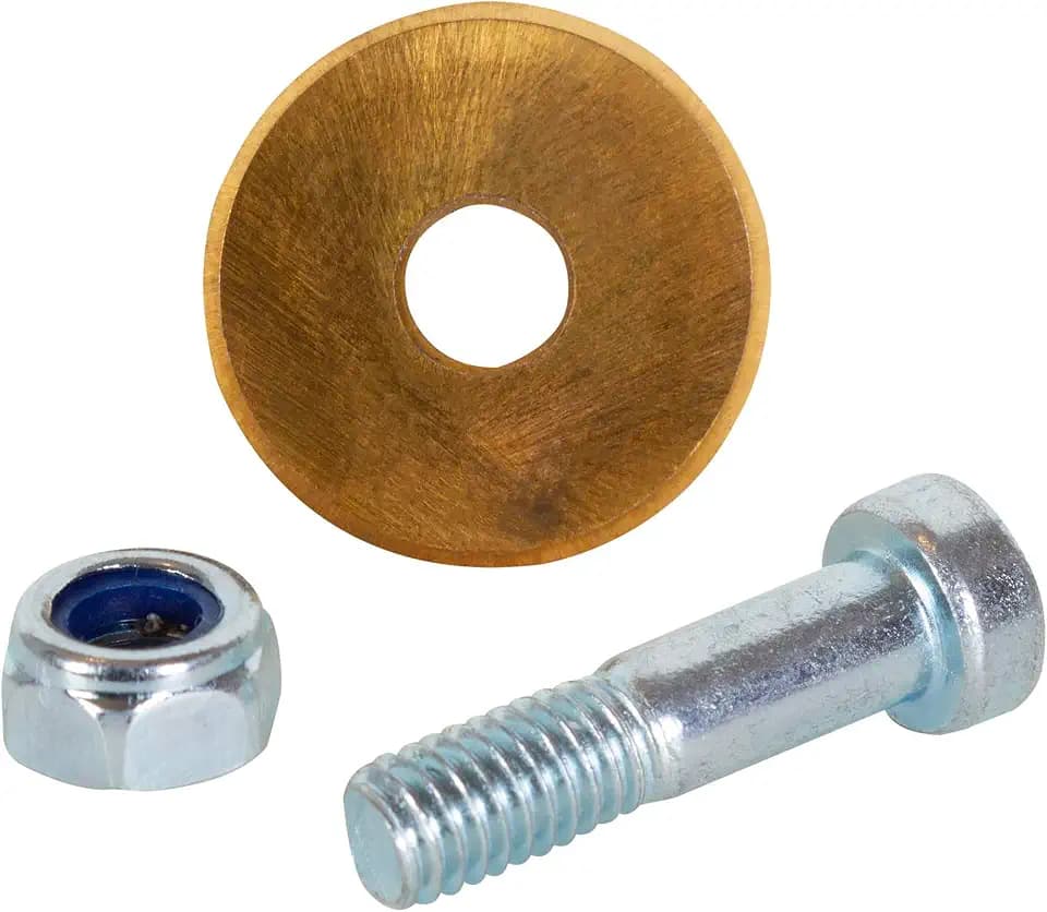 QEP 10117 Tile Cutter Replacement Cutting Wheel, 7/8" Titanium Coated Tungsten-Carbide
