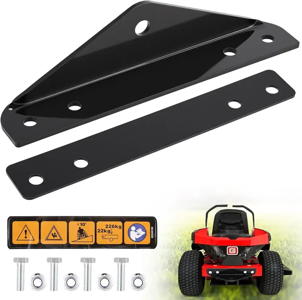 Trailer Hitch Kit Compatible with Gravely Zthd, Compact-pro, Pro-Turn ZX Heavy Duty Lawn Mower Towing Hitch Attachment for Lawn Care