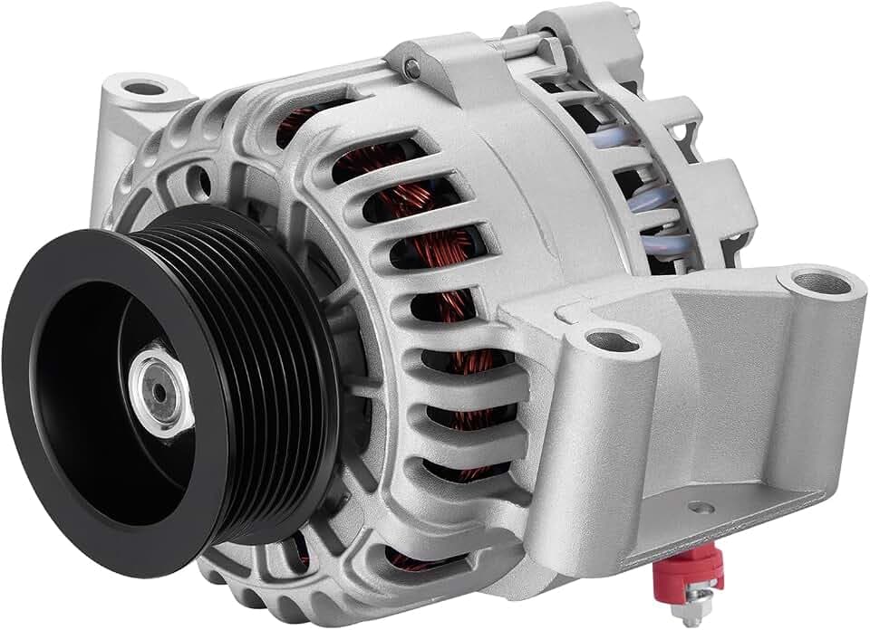 Alternator Compatible with Ford Excursion 6.0L 6.0 Diesel 2003 2004 2005 8306, Compatible with Ford F150 F250 F350 Pickup Excursion 6.0L 6.0 Diesel 334-2532 AFD0103 400-14062 3C3T-10300-AA 8306
