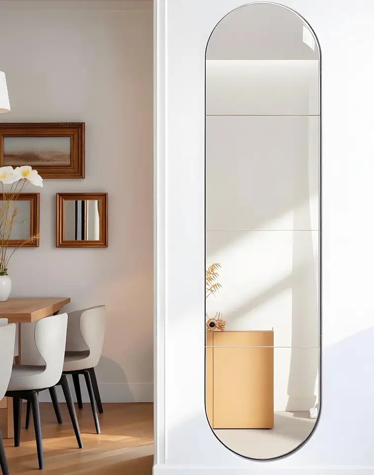 Klebespiegel Selbstklebend Spiegel zum Kleben Wandspiegel Spiegelfliesen Selbstklebend HD Acryl 2mm Dicke, Spiegel für Badezimmer Wohnzimmer Schlafzimmer Schrank
