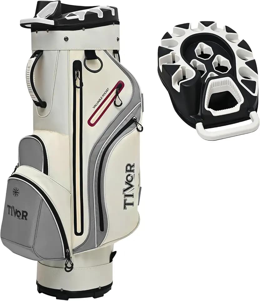 14-Way T-Lock Golf Cart Bag with Anti-Rattle Full-Length Dividers
