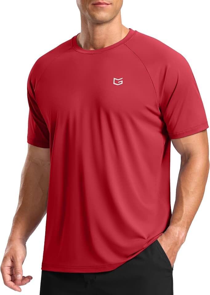 G Gradual Men's Athletic Workout T-Shirts Moisture Wicking Running Shirts