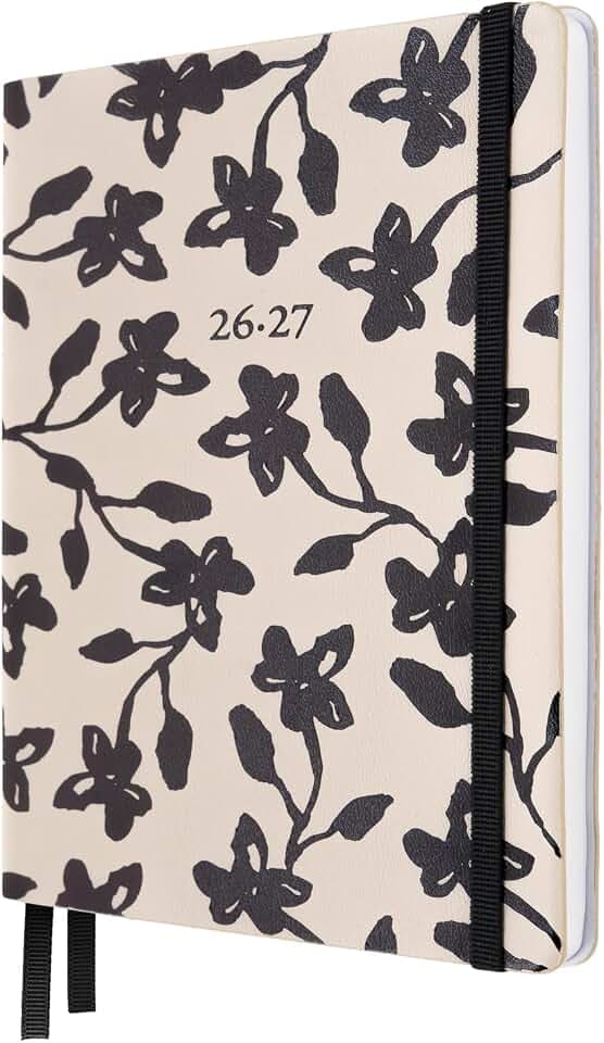 Kokonote Hausaufgabenheft 2026/2027 Kalender 2027 Midnight Dahlia