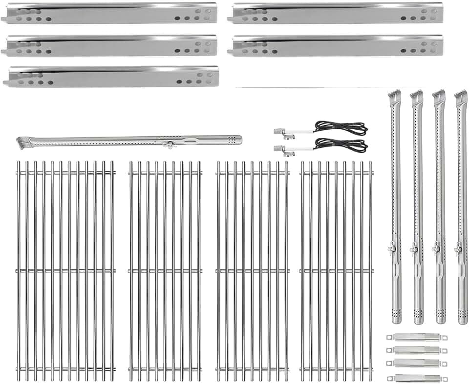 Shengyongh S475 zuhe (5-Pack) for charbroil Performance 5 Burner Grill Replacement Parts 463347519, 463347518, 463373019