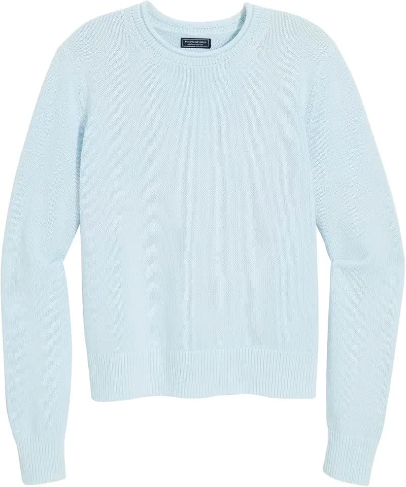 Vineyard Vines Women's Katie Cotton Rollneck Solid Sweater