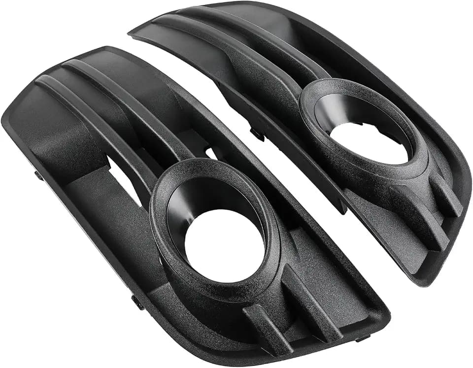 Driver and Passenger Side Fog Light Lamp Cover Trim Bezel Replacement AU1038108 AU1039108 8R0807681A01C 8R0807682A01C Compatible with Audi Q5 2009 2010 2011 2012