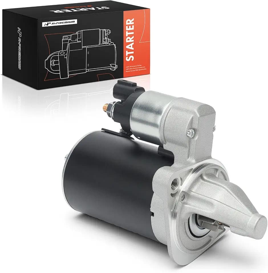 A-Premium Starter Motor, 12V 0.85KW 8 Teeth Clockwise