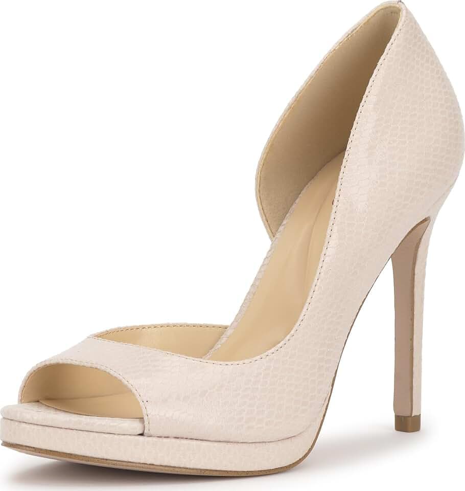 Jessica Simpson Women's Kimli Peep Toe Pump