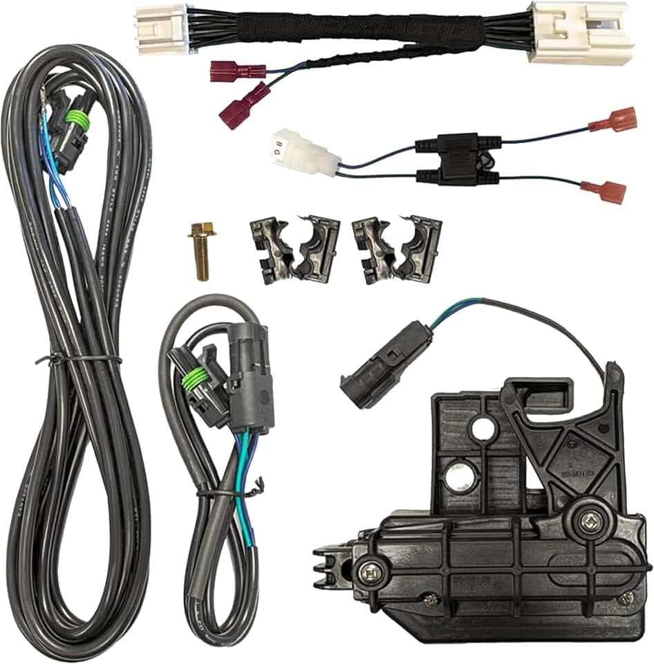 Pop & Lock Toyota Tacoma Tailgate Lock – Power Tailgate Anti-Theft Lock with Plug & Play T-Harness – Fits Tacoma/Tundra 2016-2023 Models (PL8547TAC)
