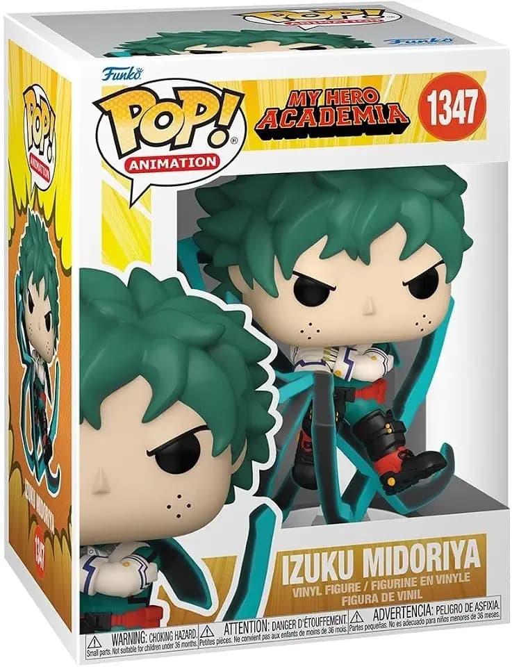 Funko Pop! Animation: MHA - Izuku Midoriya - Deku - (Black Whip) - My Hero Academia - Vinyl-Sammelfigur - Geschenkidee - Offizielle Handelswaren - Spielzeug Für Kinder und Erwachsene - Anime Fans