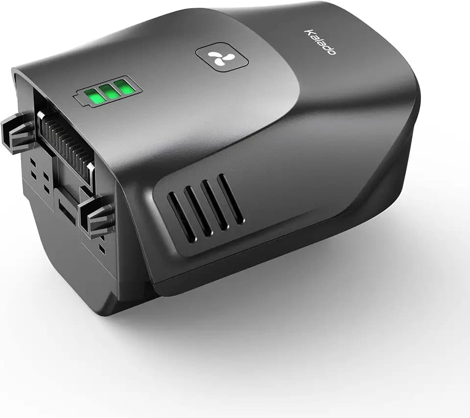 Kalado Vaccum Ersatzakku für Akku Staubsauger KCV01, 7 x 2200 mAh, wiederaufladbar und abnehmbar, schwarz