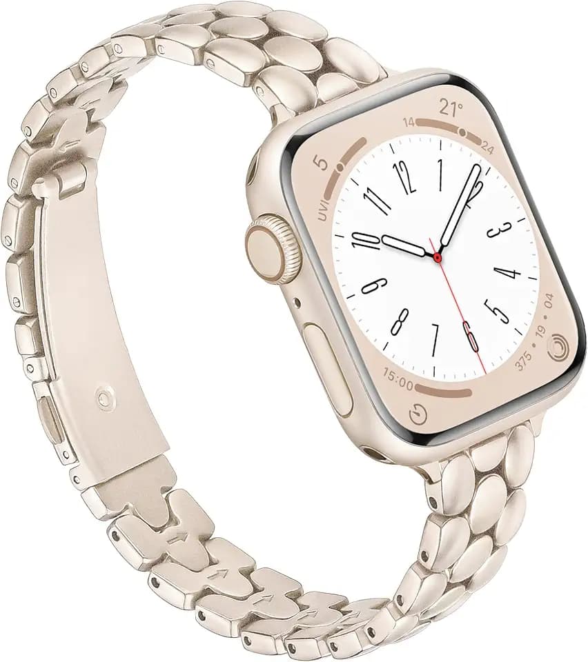 Calina Slim Metal Band Fits Apple Watch 42mm (S12/11/10) 41mm 40mm 38mm