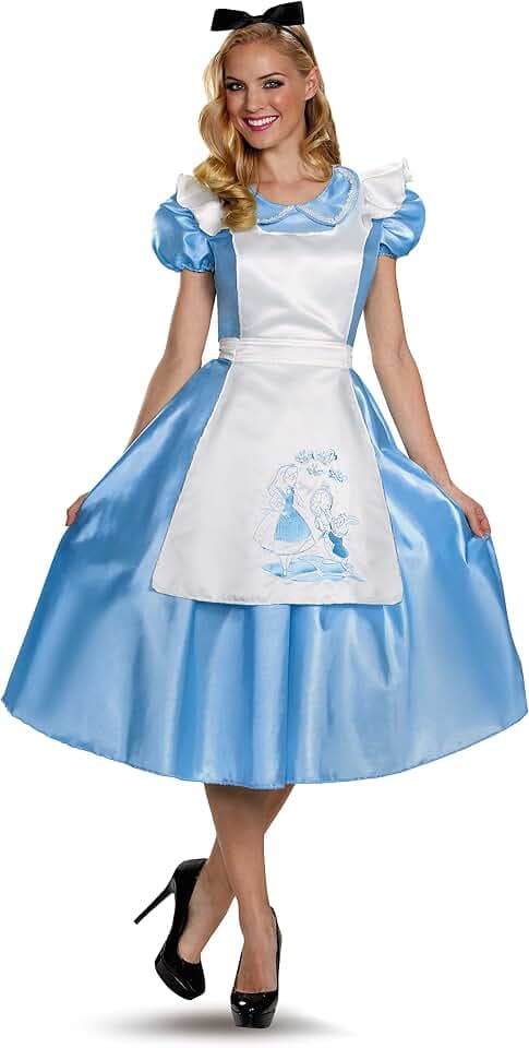 Disguise Costumes Classic Alice Deluxe Kostüm (Erwachsene)