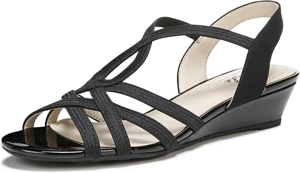 LifeStride Women's Yaya Wedge Sandal