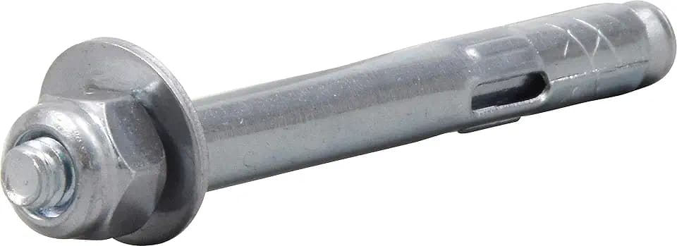 Hillman Zinc Hex Sleeve Anchors for Concrete & Masonry, 1/4 x 2-1/4 in