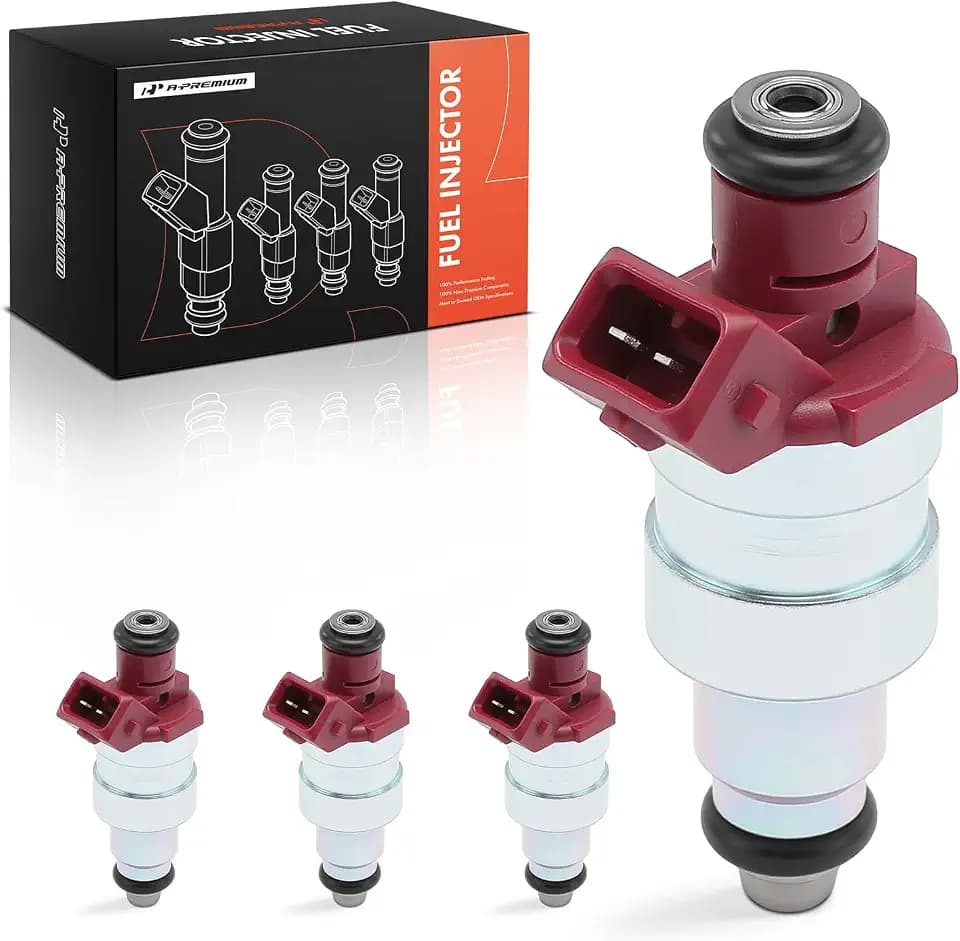 A-Premium Fuel Injectors Set of 4 Compatible with Jeep