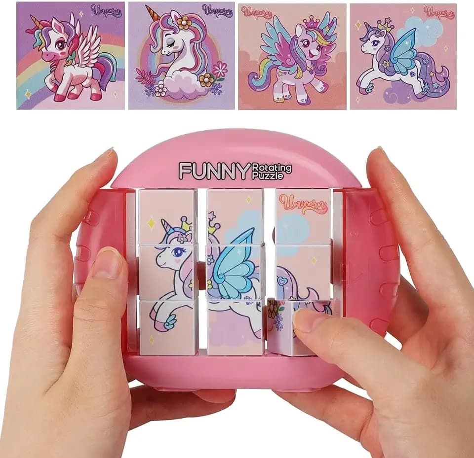 3D Rotating Puzzles for Kids 3 4 5 6 7 8 Year Old