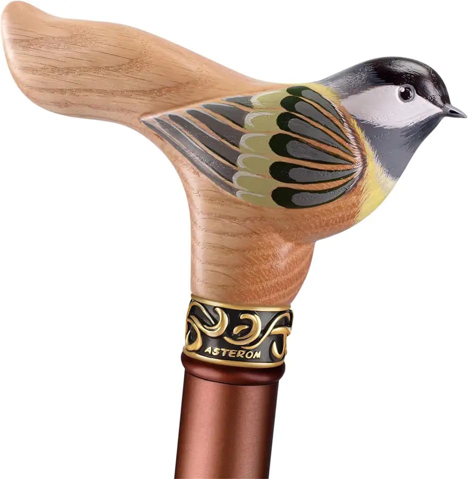 Asterom Canes for Women, Fashionable Bird Walking Cane for Women, Fancy