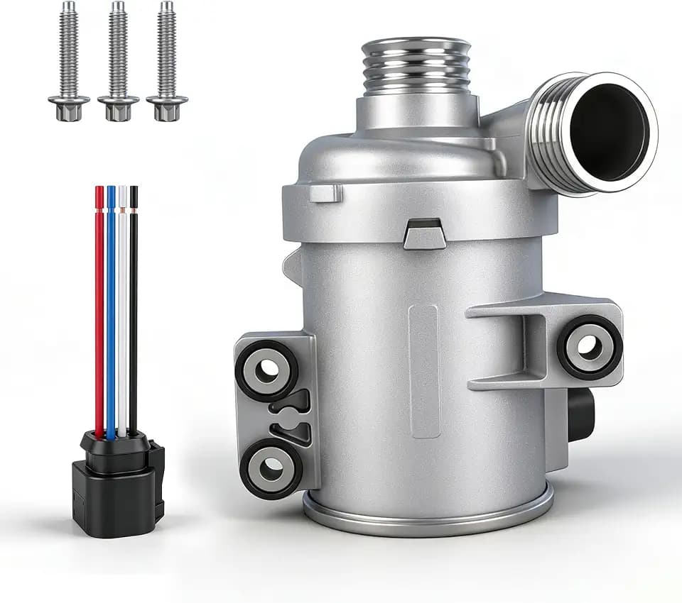 Electric Engine Water Pump Compatible with BMW 328i 528i X3,X5 428i 228i X1 X4 Z4 2012-2017 228i/328i/428i/528i xDrive, Coolant pump180KW fits 2.0L Only Replaces#11517604027 11518635089